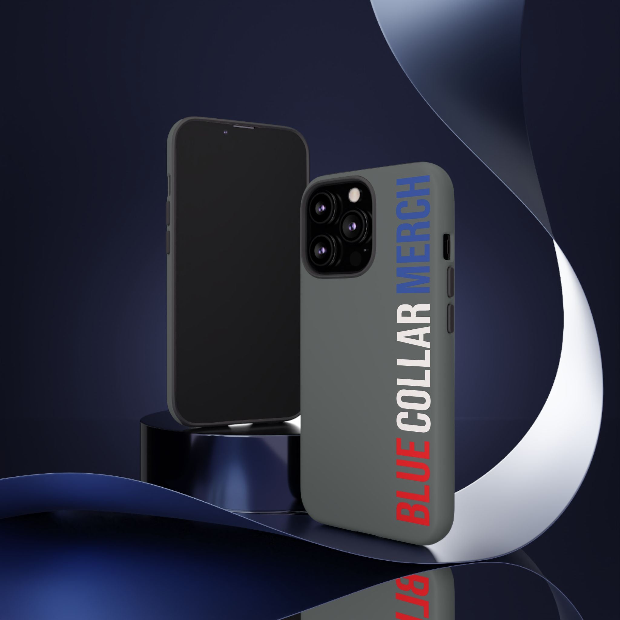 Blue Collar Merch Tough Phone Case – Built For Real Life