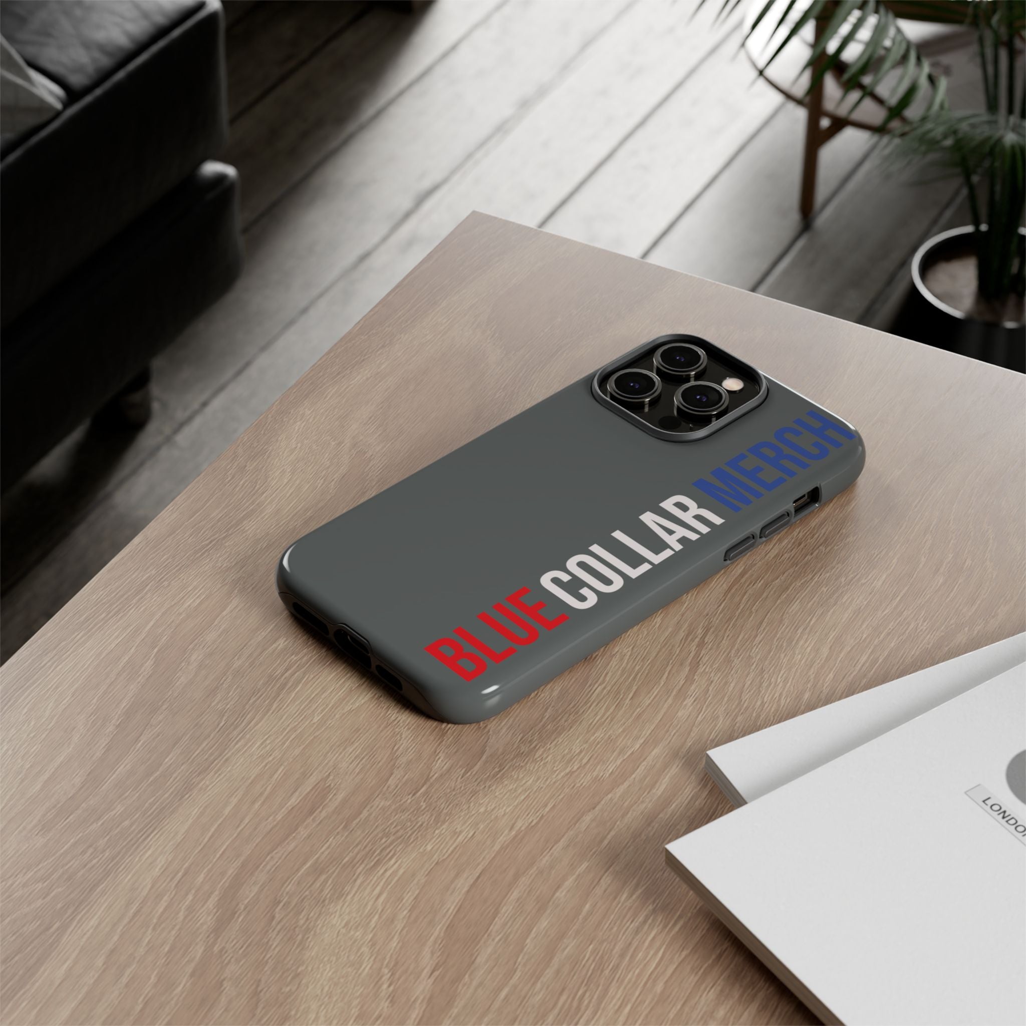 Blue Collar Merch Tough Phone Case – Built For Real Life