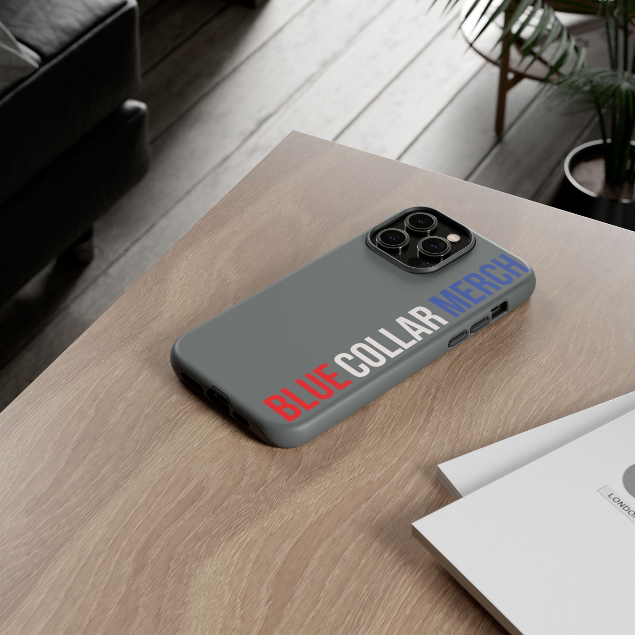 Blue Collar Merch Tough Phone Case – Built For Real Life
