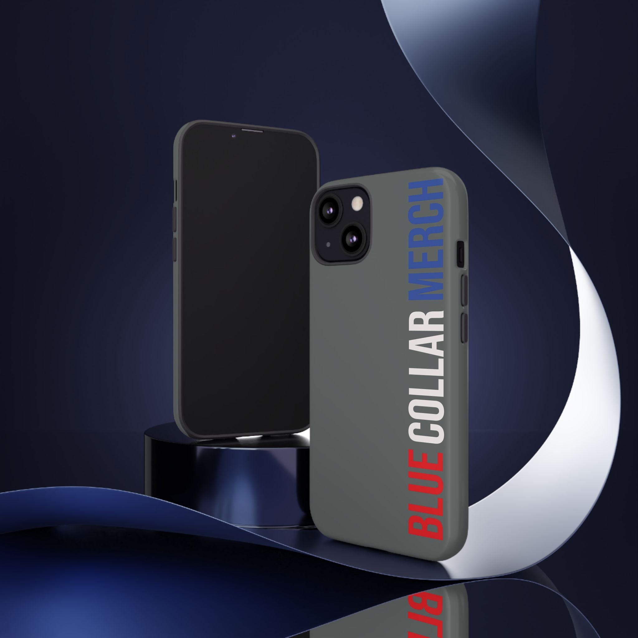 Blue Collar Merch Tough Phone Case – Built For Real Life