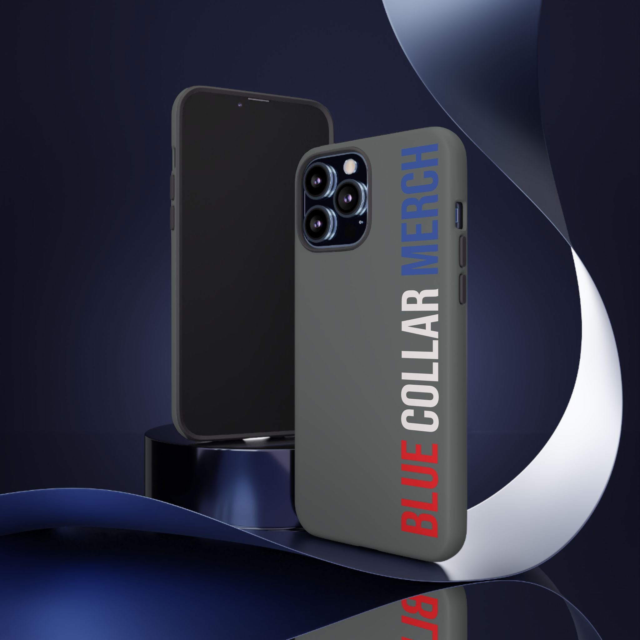 Blue Collar Merch Tough Phone Case – Built For Real Life