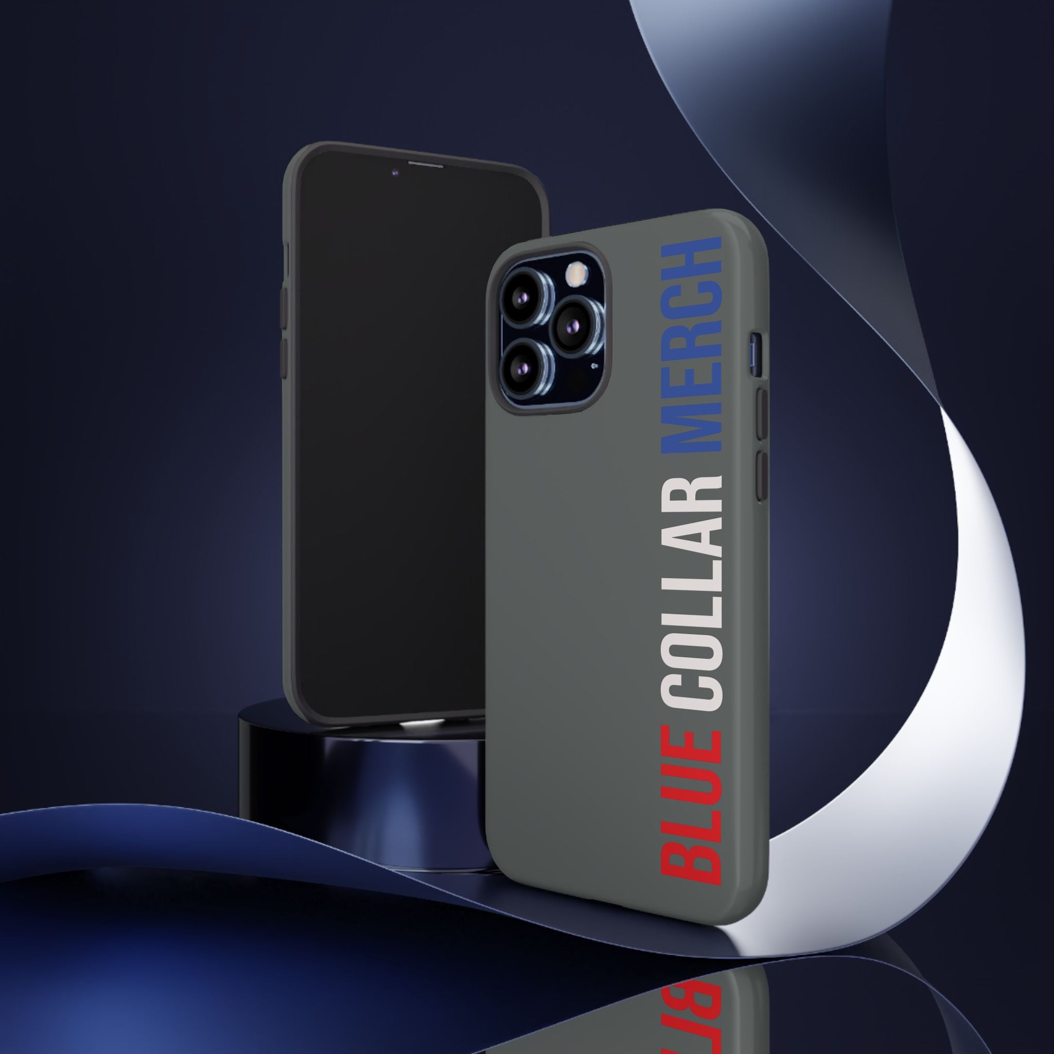 Blue Collar Merch Tough Phone Case – Built For Real Life