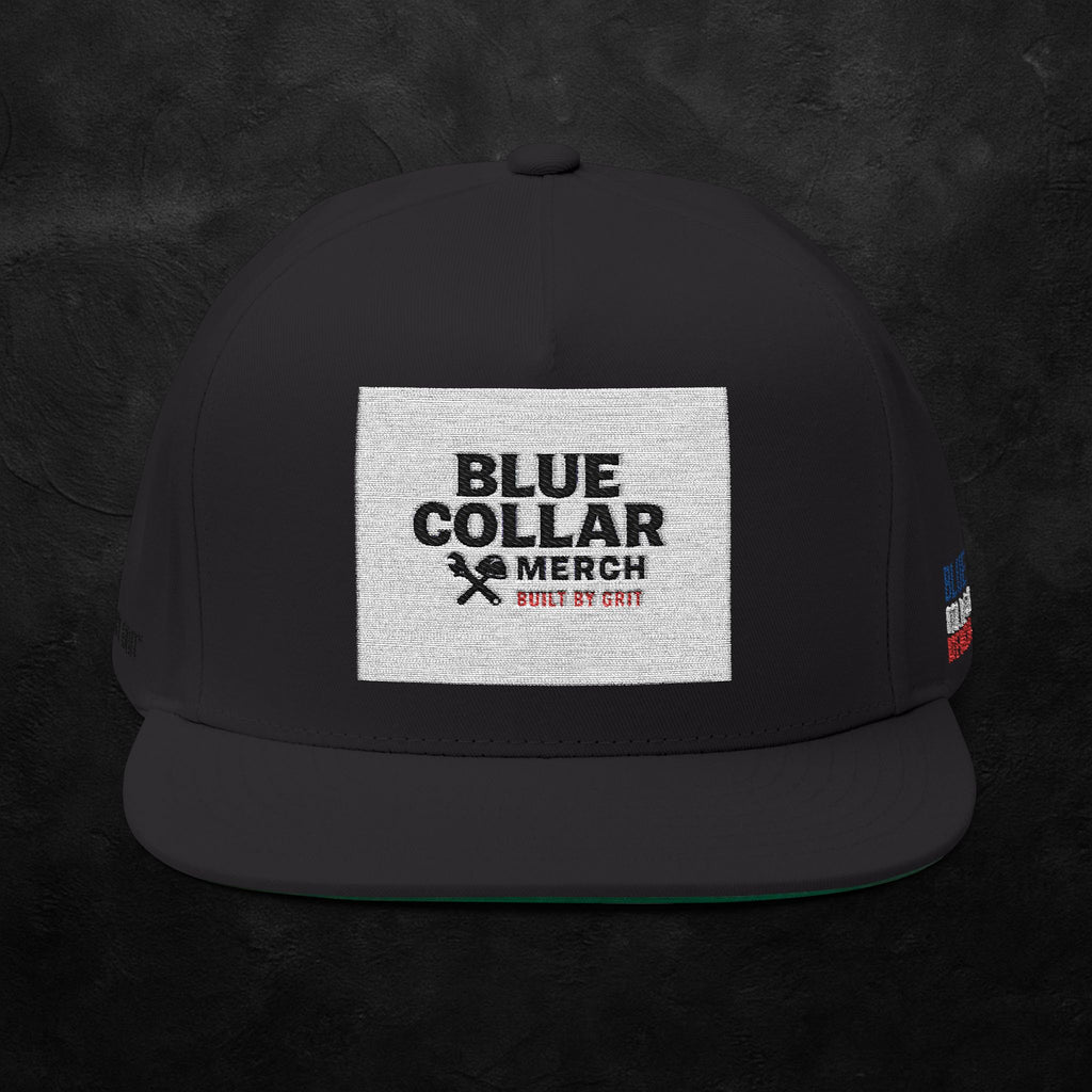 FLAT BILL SNAPBACK