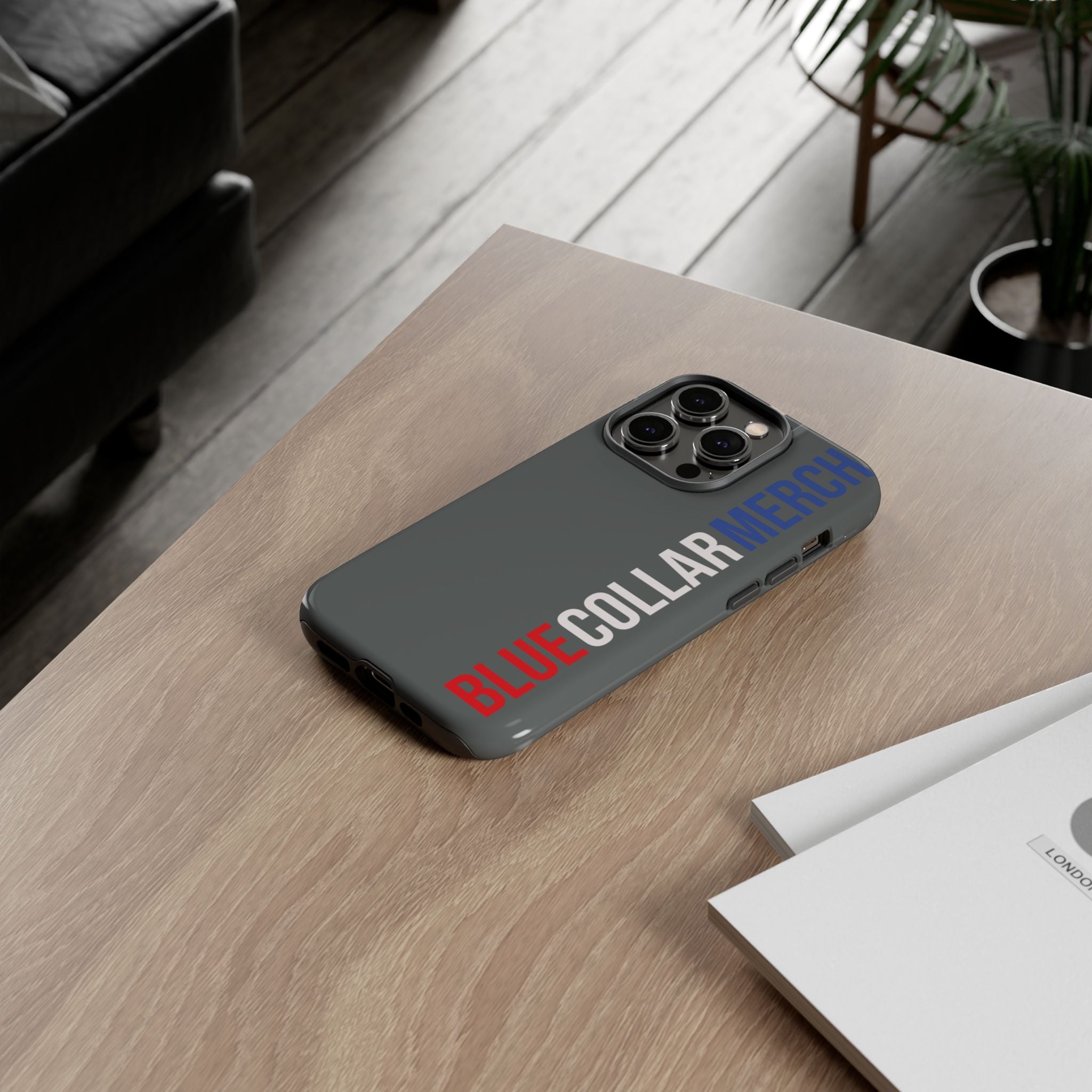 Blue Collar Merch Tough Phone Case – Built For Real Life